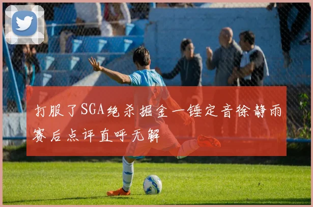 打服了SGA绝杀掘金一锤定音徐静雨赛后点评直呼无解